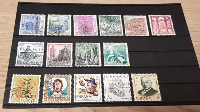 Konvolut / Lot 11 - alte Briefmarken aus Spanien - Espagna Correos