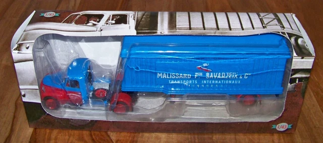 SR6 CITROEN T 55 HEULIEZ Camion Semi Remorque CITROEN 1/43 neuf Boite