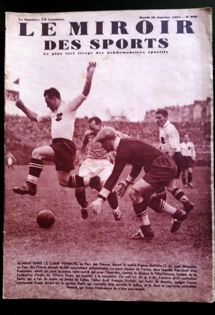 LE MIROIR DES SPORTS - N° 988 - February 1, 1938 / France
