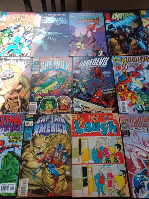 24 Different DC, Marvel, & Other Comic Books in VG+ Condition 3