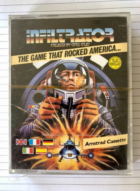 Jeu Amstrad El Capitan Trueno - Big Box Cassette, état Correct, Vintage