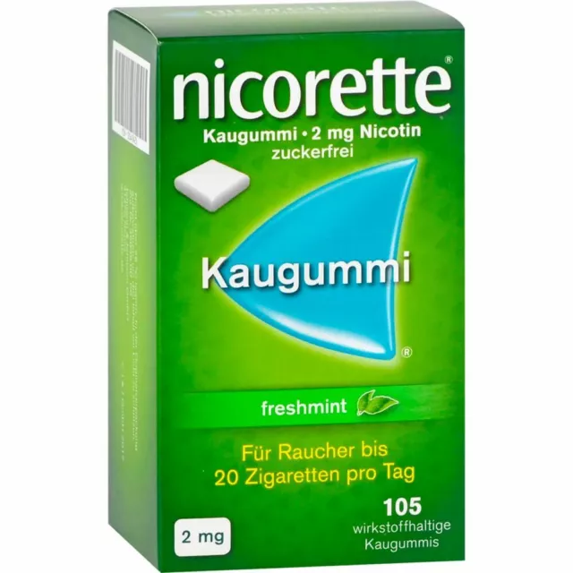 NICORETTE 2 mg freshmint Kaugummi 105 St PZN00703730