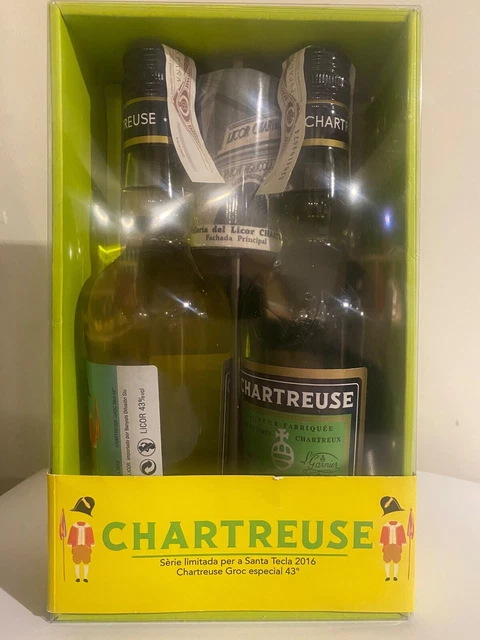 Coffret Chartreuse Verte et Jaune 35 cl - 70 cL