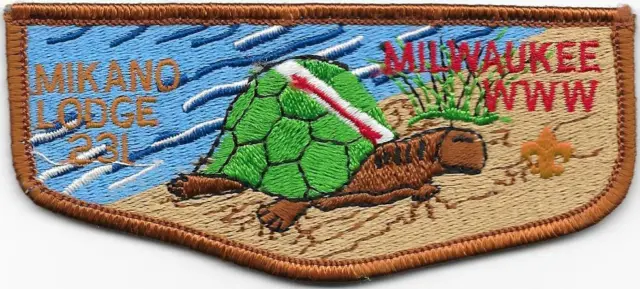 S7 Mikano Lodge 231 Order of the Arrow OA Flap Boy Scouts of America BSA