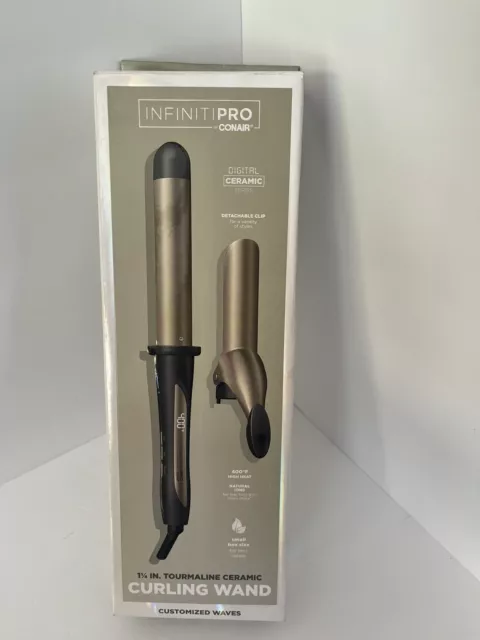 Infiniti Pro by Conair Nano Tourmaline Ceramic 1-1/4-Inch Curling Iron