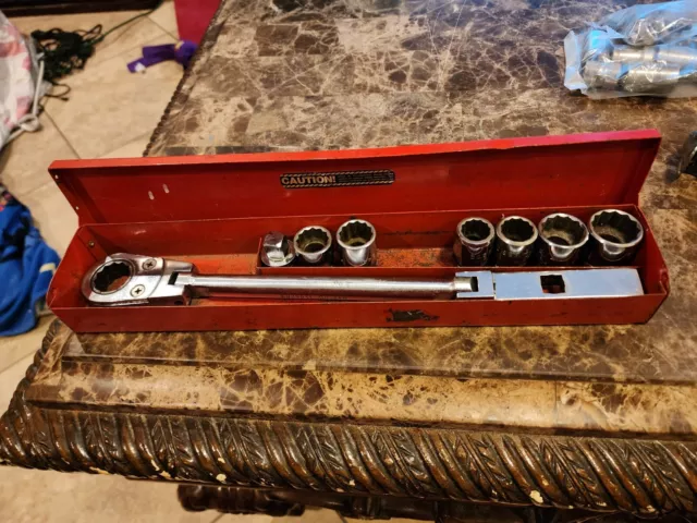 Mac Tools VRF Flex Ratchet Socket Set Specialty Front End Alignment