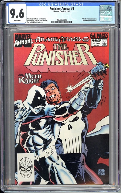 Punisher Annual #2 CGC 9.6 1989 4060000010 Moon Knight & Punisher