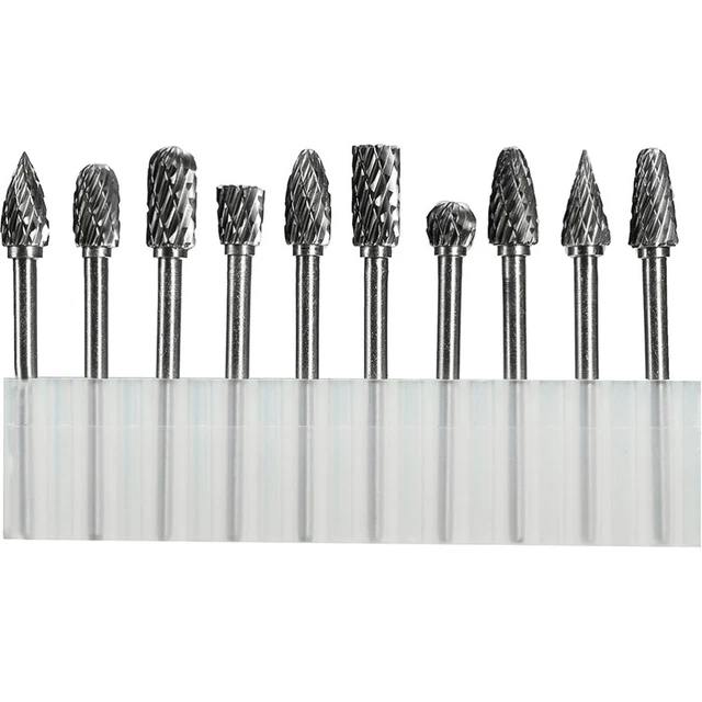 10 Pcs Strumento Di Sbavatura Per Metallo Difficile Utensili Elettrici