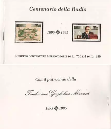 1995 Marconi - Italia - libretto