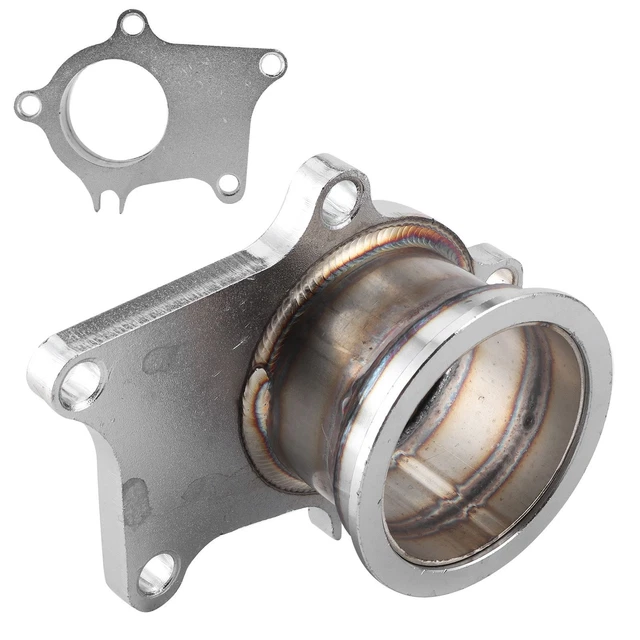 TD04 5-Bolt Turbo Downpipe Flange To 2.5” V-Band Conversion Adapter For Subaru