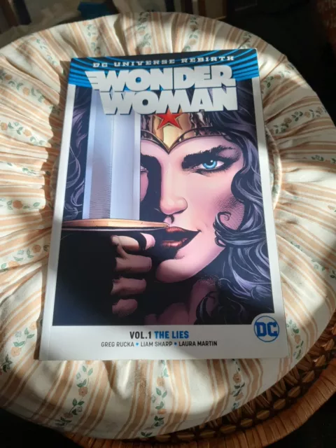 Wonder Woman Vol. 1: The Lies (Rebirth) by Greg Rucka (Paperback, 2017)