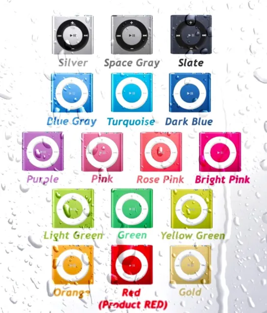 Apple iPod Shuffle 4th 5th 6th Generation 2GB - Waterproof - Swimming - Swim