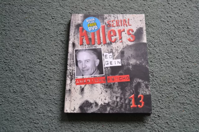 Serial Killers DVD + Book Set Number 13 Ed Gein David Leslie Paperview Europe