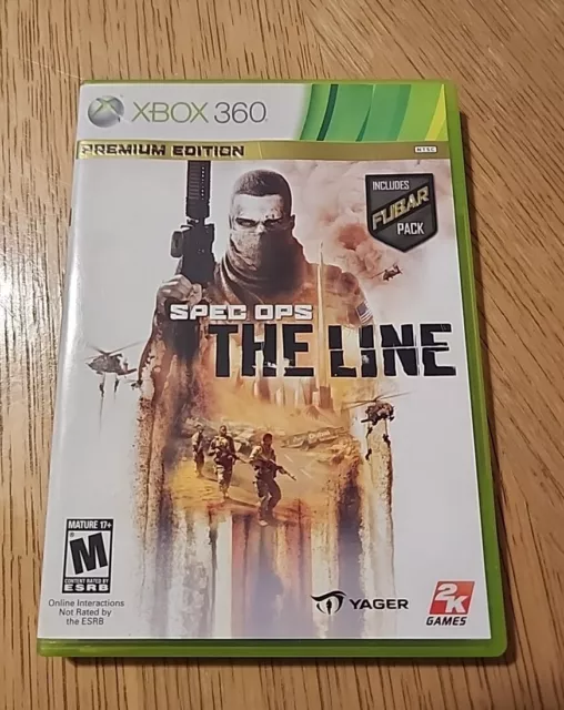 Spec Ops The Line Premium Edition Xbox 360 CIB Complete!