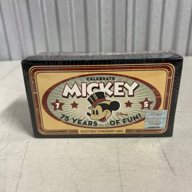 MICKEY - 75 YEARS OF FUN - Complete Filmography Set (75 cards) - 2004 SEALED BOX