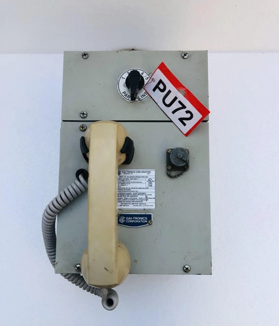 GAI-TRONICS 701-304 Cornetta/Altoparlante Ampplificatore 120 VAC 50-60 Hz #11