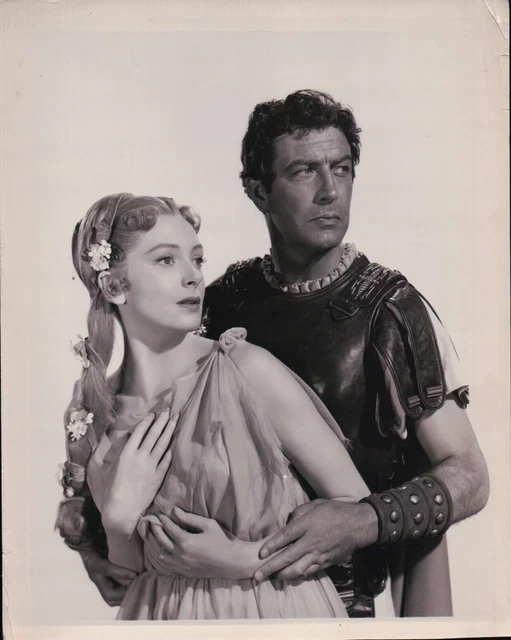 Vintage 8x10  Photo Robert Taylor in Quo Vadis (1951 film) w Deborah Kerr