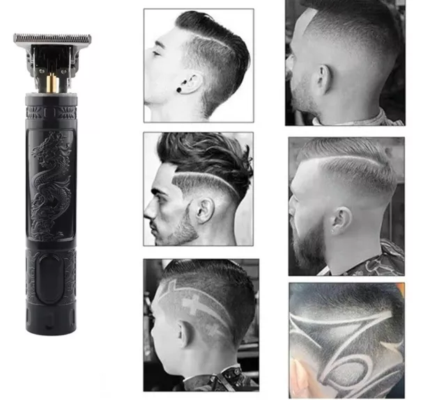 TAGLIA CAPELLI PROFESSIONALE REGOLA BARBA RASOIO ELETTRICO SKELETON TRIMMER  FX