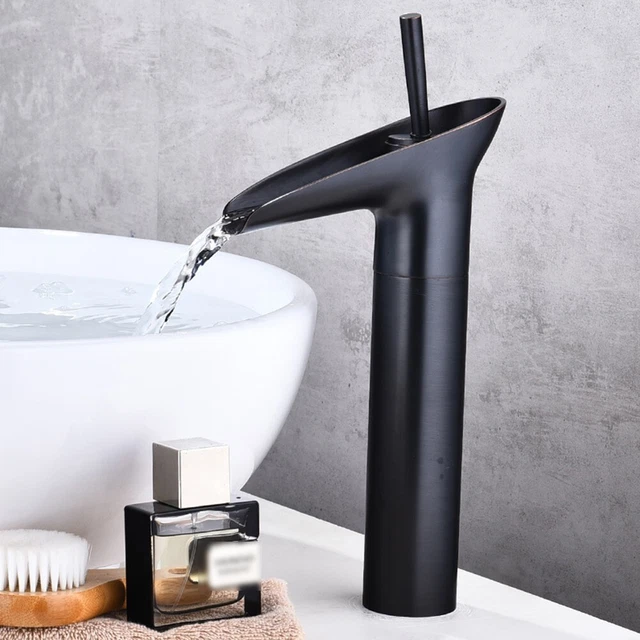 Rubinetto rubinetto lavandino accessori bagno ottone cascata rubinetto cucina