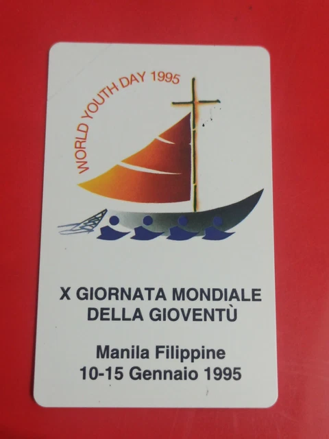 ✳️SCHEDE TELEFONICHE Vaticano SCHEDA CARTA VATICANO 10 VATICAN CITY NUOVA 1995
