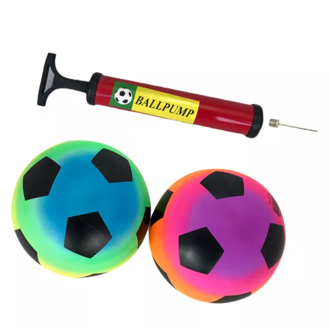 2pcs Plastic Balls Soccer Soccer Dodgeball Sponge Football