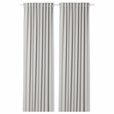 IKEA rosalill Rideaux 1 Paire Blanc/Bleu 145 X 250 cm 2 Panneau Drop Curtain 