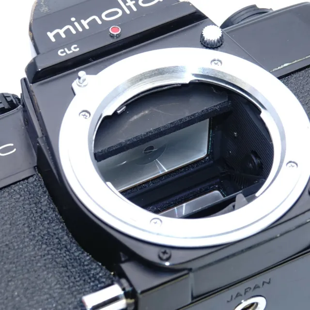 Minolta SRT MC body black 35mm film SLR Spiegelreflexkamera / SEALS 3
