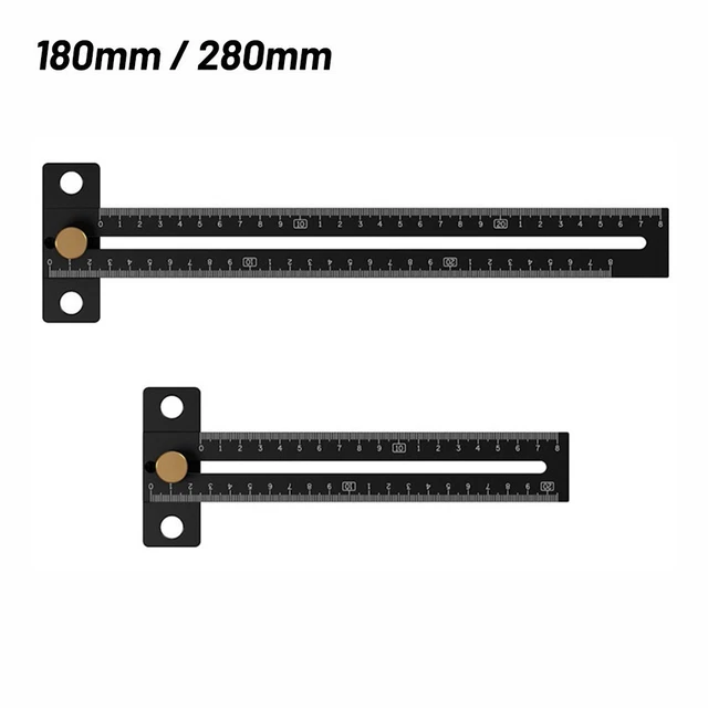 Itonash Règle De Diapositive En Métal, T Type CNC Scribing