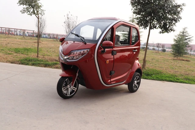 3 Rad,E-Kabinenroller, Elektrokleinwage,Mopedauto, CityMobil Q3 NEU Mod 2022