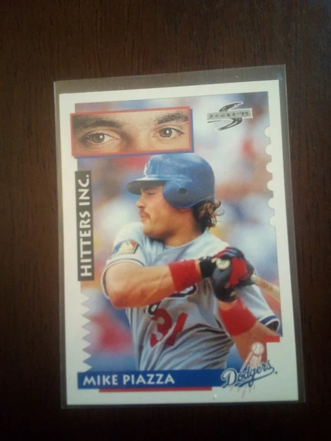 1995 Score Hitters Inc Mike Piazza Sharp!