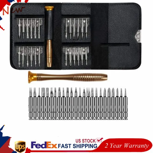 25 in1 Precision Screwdriver Set Mini Repair Tool Kit For Computer Laptop Mobile