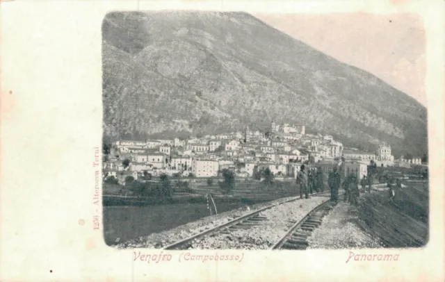 Campobasso Venafro panorama ferrovia  non  Spedita f. piccolo 2