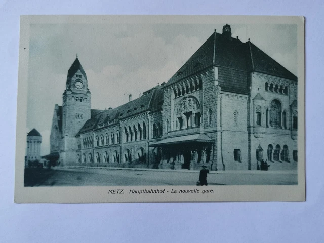 CPA 57 METZ - Hauptbahnhof - La Nouvelle Gare