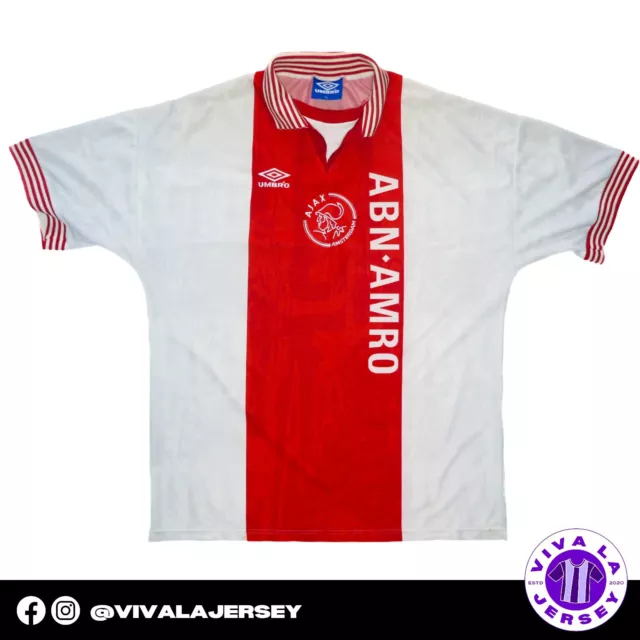 Genuine Ajax Amsterdam 1996/97 Umbro Home Football Shirt.