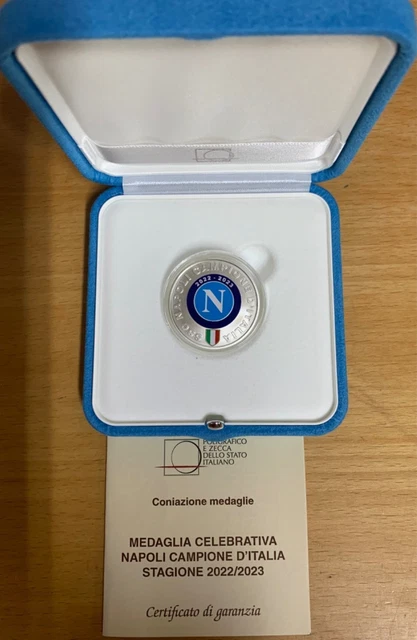 Medaglia 1986-87 NAPOLI CAMPIONE D'ITALIA - Collezionismo In vendita a