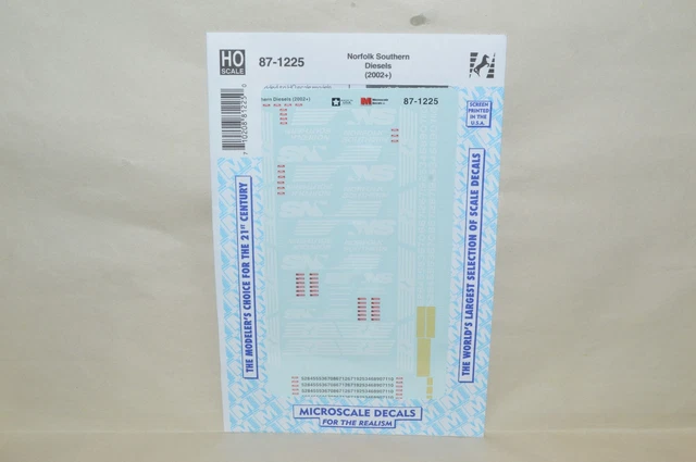 thumbnail interactive-video image 1 of HO Scale Microscale Decal 87-1392 | Louisville & Nashville ACF, Airslide, P-S & Magor C 1 of 6