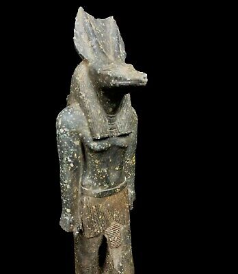 Beautiful Statue of Anubis Jackal God of Afterlife Majestically 2
