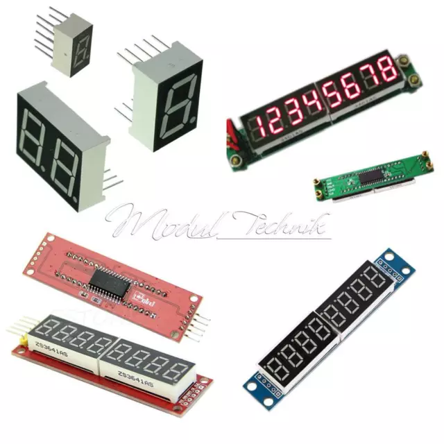 MAX7219 8-Digit LED Display 7 Segment Digital Tube For Arduino Raspberry Pi New