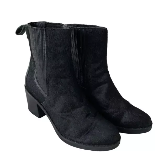 Ugg camden exotic genuine calf hair shop block heel boot