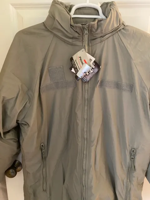 Extreme Cold Weather Parka ECWCS GEN III Grey Military Medium Long NWT