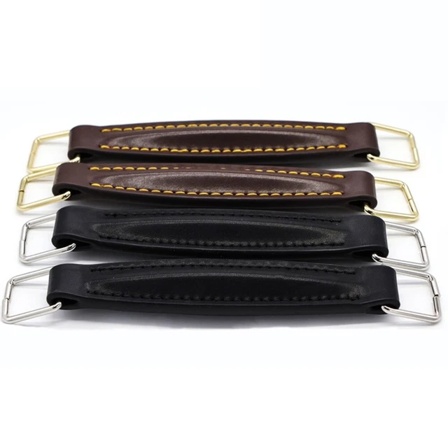 Poignée en cuir style vintage classique et élégant pour amplificateurs de gui