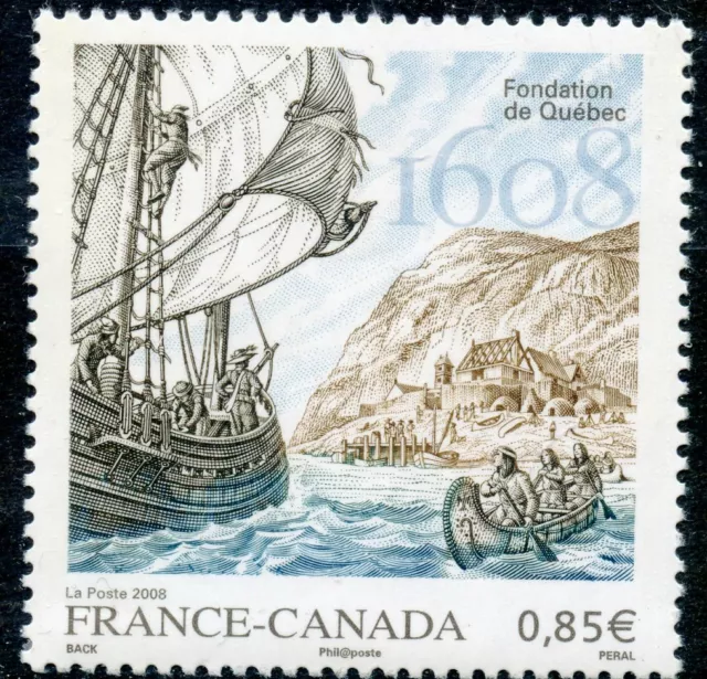 Stamp / Timbre France  N° 4182 ** Fondation De La Ville Du Quebec