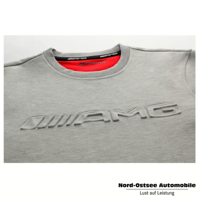 Original Mercedes-AMG Sweatshirt grau melange NEU B66958933 2