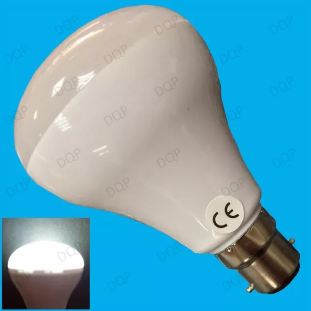 1x 6W R80 LED Ultra Low Energy Reflector 6500K White Spot Light Bulb BC B22 Lamp