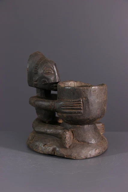 Luba Figure  African Tribal Art Africain Arte Africana Afrikanische Kunst **