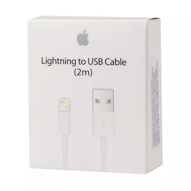 Original Apple Ladekabel USB to Lightning für iPhone 2 Meter lang