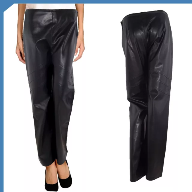 Pantaloni ecopelle motivi 2025