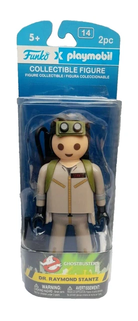 FUNKO PLAYMOBIL: Ghostbusters - Dr. Raymond Stantz - Figura In Vinile 15 Cm Con Proton Pack