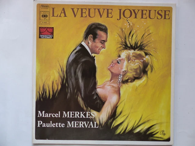 MARCEL MERKES PAULETTE MERVAL La veuve joyeuse S 63471 EUR 9,00