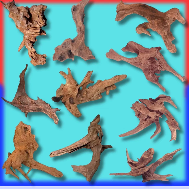 All Natural Aquarium Large Driftwood Decor Assorted Branch Fish Tank Root Trunk